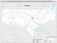 Clay County, TN Wall Map