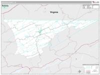 Hancock County, TN Wall Map