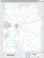 Hardin County, TN Wall Map Zip Code