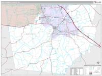 Montgomery County, TN Wall Map