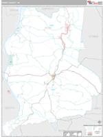 Perry County, TN Wall Map Zip Code