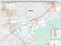 Sullivan County, TN Wall Map