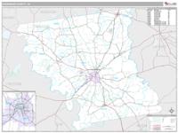 Anderson County, TX Wall Map Zip Code