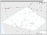 Jeff Davis County, TX Wall Map Zip Code