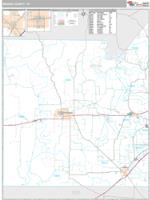 Medina County, TX Wall Map Zip Code