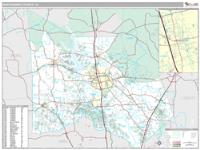 Montgomery County, TX Wall Map