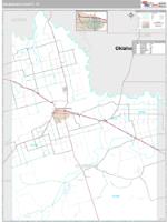 Wilbarger County, TX Wall Map