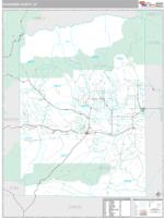 Duchesne County, UT Wall Map