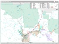 Washington County, UT Wall Map