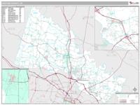 Hanover County, VA Wall Map Zip Code