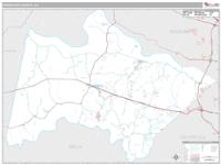 Powhatan County, VA Wall Map Zip Code