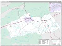 Wythe County, VA Wall Map Zip Code