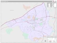 Salem County, VA Wall Map Zip Code