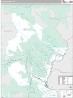 Chelan County, WA Wall Map Zip Code