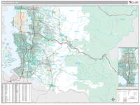 King County, WA Wall Map