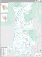 Stevens County, WA Wall Map Zip Code