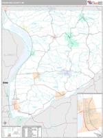 Crawford County, WI Wall Map Zip Code