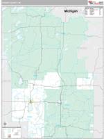 Forest County, WI Wall Map Zip Code