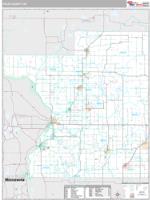 Polk County, WI Wall Map Zip Code