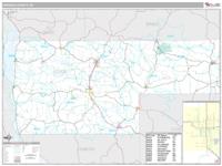 Vernon County, WI Wall Map Zip Code