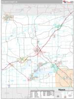 Walworth County, WI Wall Map Zip Code