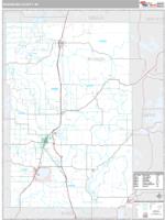 Washburn County, WI Wall Map