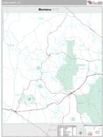 Crook County, WY Wall Map Zip Code