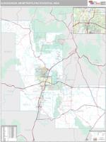 Albuquerque Metro Area Wall Map