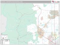 Boulder Metro Area Wall Map