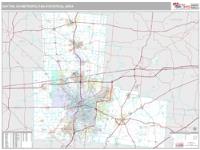 Dayton Metro Area Wall Map