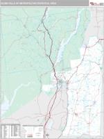 Glens Falls Metro Area Wall Map