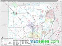 Hamilton-Middletown Metro Area Wall Map