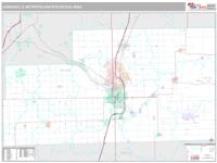 Kankakee Metro Area Wall Map