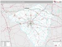 Lancaster Metro Area Wall Map