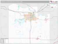 Lawrence Metro Area Wall Map