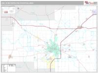 Lima Metro Area Wall Map