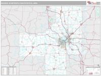 Madison Metro Area Wall Map