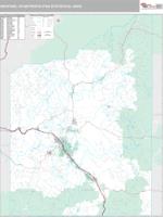 Medford Metro Area Wall Map