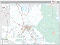 Ocala Metro Area Wall Map