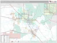 Phoenix-Mesa-Scottsdale Metro Area Wall Map