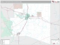 Pueblo Metro Area Wall Map