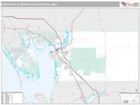 Punta Gorda Metro Area Wall Map