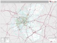 Raleigh Metro Area Wall Map