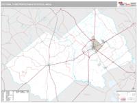 Victoria Metro Area Wall Map