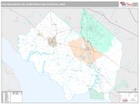 Vineland-Bridgeton Metro Area Wall Map