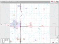 Ames Metro Area Wall Map