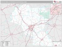 Bowling Green Metro Area Wall Map