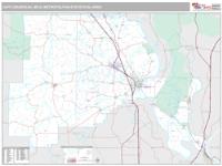 Cape Girardeau Metro Area Wall Map