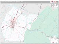 Cleveland Metro Area Wall Map