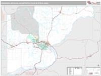 Kennewick-Richland Metro Area Wall Map